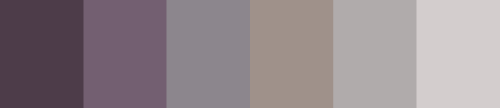 color palette for Portfolio